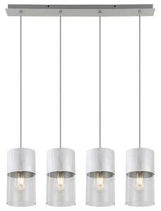 ZELKOVA VISILICA E27 4X MAX 40/STRUGANI ALUMINIJ/IP20 RA3156