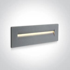 UGRADBENA SVJETILJKA LED/8,5W/3000K/160lm/44°/240V IP65 SIVA DM68066/G/W