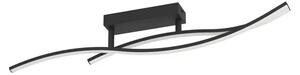 PLAFONJERA 1xLED 12W, CRNO/BIJELA GRISOLIA 901206