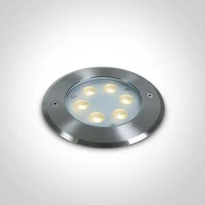 UGRADBENA VANJSKA PODNA SVJETILJKA LED6X1W CW SS316 IP68 24V DM69066B/C