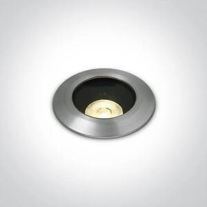 UGRADBENA SVJETILJKA LED/7W/3000K/560lm/38°/24V DC IP67/IK08 ALUMINIJ DM69056B/W