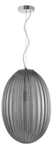 HECTOR VISILICA 1×E27/12W/230V SIVO STAKLO NL9190031#