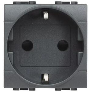 UTIČNICA 2P+E 10/16A 250V BEZ VIJ L4141AN