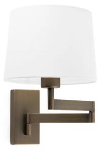ARTIS ARTICULATED BRONZE ZIDNA SVJETILJKA WHITE SHADE FR68494-01