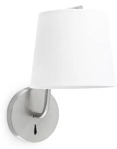BERNI SATIN NICKEL ZIDNA SVJETILJKA 1 X E27 20W FR29328