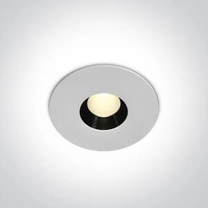 UGRADBENA SVJETILJKA LED/8W/3000K/600lm/36°/230V IP54 BIJELA DM10108H/W/W