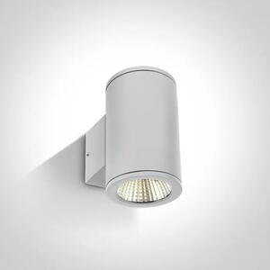 ZIDNA SVJETILJKA LED/12×1W/3000K/240V IP54 BIJELA DM67138/W/W