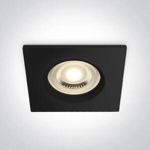 UGRADBENA SVJETILJKA CRNA GU10/10W/IP65 DM50105R1/B