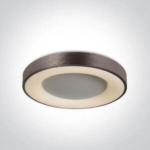 LED PLAFONJERA/50W/3000K/3000lm/BRUŠENO SMEĐA/60cm DM62182A/BBR/W