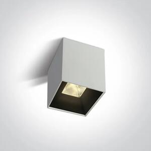 NADGRADNI REFLEKTOR LED 10w WW IP20 60deg 230V KOCKASTI BIJELI DM12110HA/W/W