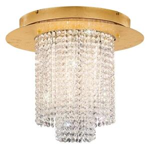 VISILICA 10xLED 10X4,5W, PROM 500, ZLATNA/KRISTALI VILALONES 39398