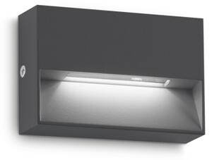 DEDRA LED ZIDNA SVJETILJKA AP MALA ANTRACIT IP65 ID328645