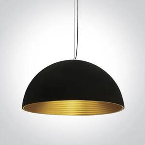 VISILICA CRNA MESING E27 230V BRASS REFLEKTOR DM63022B/B/BS