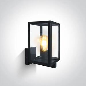 ZIDNA SVJETILJKA E27 40W IP43 CRNA DM67406C/B