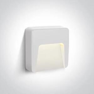 BIJELA VANJSKA ZIDNA LED SVJETILJKA 1,5W CTV DARK LIGHT IP65 230V DM67417/W/V