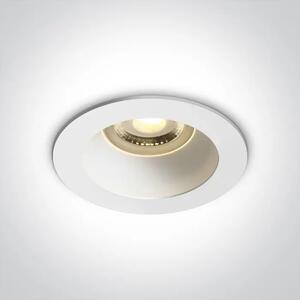 UGRADBENA SVJETILJKA 1×GU10/MAX.10W/MR16//240V IP20 BIJELA DM10105M/W/W