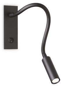 IO LED ZIDNA LAMPA AP CRNA ID272030