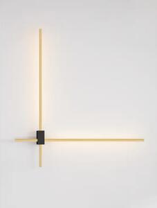 PEAK ZIDNA SVJETILJKA MESING LED 20W 220-240V 1000lm IP20 CCT 2700-3000-4000K NL9060273