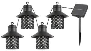 XIMPU SOLARNA SVJETILJKA LED 0,1/CRNA/IP44/5lm RA77003