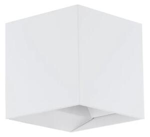 VANJSKA ZIDNA LAMPA 1xLED 2X3,3W, 2X340lm, 3000K, IP54, BIJELA CALPINO 97241
