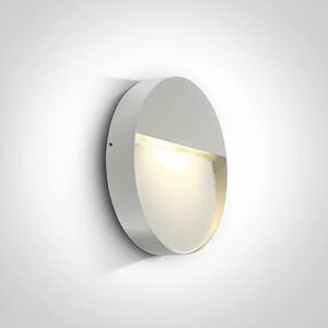 ZIDNA LED SVJETILJKA 9W/230V/IP54 BIJELA DM67360/W/W