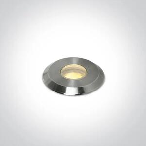 UGRADBENA VANJSKA PODNA SVJETILJKA LED 0,3W, PROM 25, SS316, 3000K, IP68 DM69066M/W