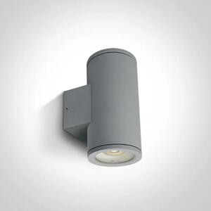 ZIDNA SVJETILJKA 2xGU10 35W IP54 SIVA DM67400B/G