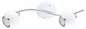 REFLEKTOR 2xLED GU10, 2X3W, 2X240lm, BIJELA/KROM BIMEDA 31002
