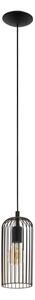 VISILICA 1xE27 CRNO/BRONCA ROCCAMENA 49644#