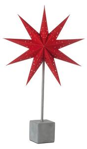 HARD STOLNA LAMPA ZVIJEZDA 58cm CRVENA 1/E14/2m MA702223