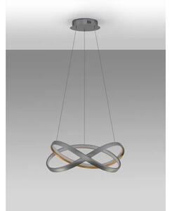 ODREY VISILICA LED 40W/2700-3500-5000K/2033lm/DIMM/IP20/SREBRO & ZLATNA NL9756718