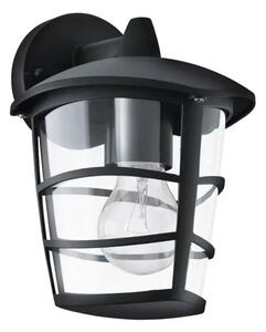 VANJSKA ZIDNA LAMPA 1xE27 CRNA, ALORIA 93098