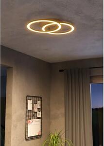 STROPNA LAMPA LAMPA 4xLED 4X8W, DIMABILNA BIJELA, DRVO/CRNA/SMEĐA LOMALTAS-Z 901743