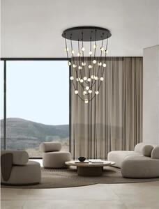 ALCINOE VISILICA LED/3000K/102W/8914Lm/CRNA & GOLD NL9511019