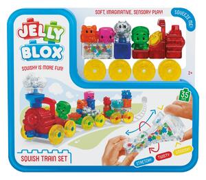 GOLIATH kocke Jelly Blox Squish Train Set 30 kos