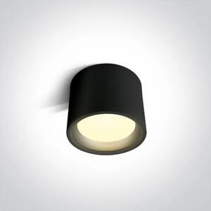 STROPNA SVJETILJKA LED 15W/3000K/1280lm/230V 90° IP40 CRNA DM12115L/B/W#