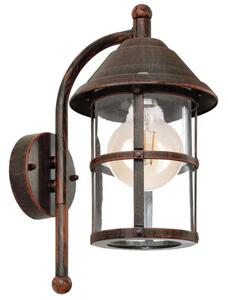 VANJSKA ZIDNA LAMPA 1xE27 ANTIK SMEĐA SAN TELMO 90184