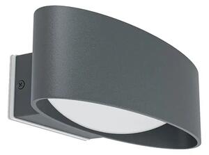 VANJSKA ZIDNA LAMPA 1xLED 10W, 1100lm, IP44, ALUMINIJ/ČELIK/PLASTIKA/ANTRACIT CH 98711