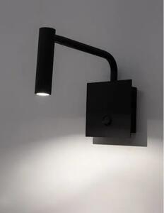 SICILY ZIDNA LAMPA LED 3 WattW/3000K/190lm/IP20/CRNA NL7140181