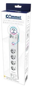 380-108 UTIČNICA 4-STRUKA+2xUSB,PRENAPONSKA ZAŠTITA,2m bijela 3856024405959#