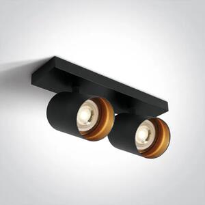 NADGRADNI REFLEKTOR CRNI 2xGU10/10W DM65205N/B