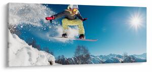 Slika - Snowboarder (120x50 cm)