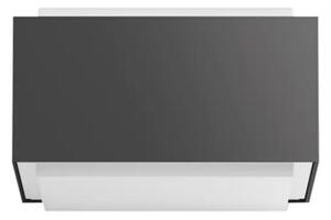 Hedgehog PHILIPS ZIDNA SVJETILJKA ANTRACIT 1x42W/E27/IP44 8718696157053