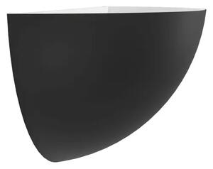 ZIDNA LAMPA 1xE27 CRNA TANURA 900343