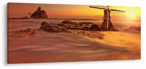 Slika - Zalazak sunca (120x50 cm)