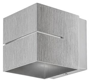 KAUNAS ZIDNA SVJETILJKA G9 1X MAX 10/STRUGANI ALUMINIJ/IP20 RA7019