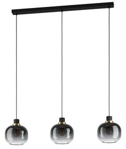 VISILICA 3xE27 PD-950, CRNA/MESING STAKLO CRNO/SIVO OILELLA 99617