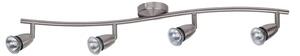 NORMAN REFLEKTOR GU10 4X MAX 50/SATENASTI KROM/IP20 RA5994