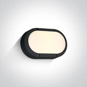 ZIDNA SVJETILJKA LED 10W/3000K CRNA DM67442B/B/W