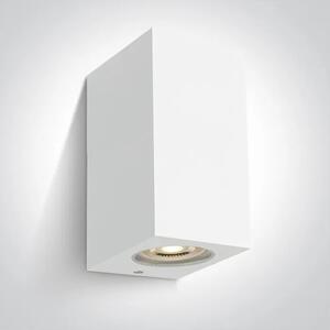 ZIDNA SVJETILJKA 2xGU10/max.2x6W/ABS+PC/IP65 BIJELA DM67142K/W